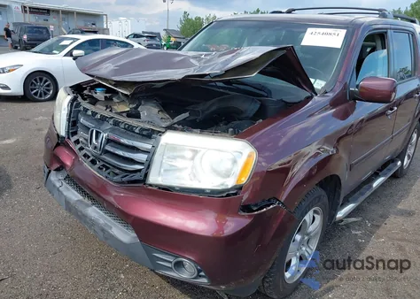 2013 Honda Pilot Exl из США, поврежденный, VIN 5FNYF4H57DB066917